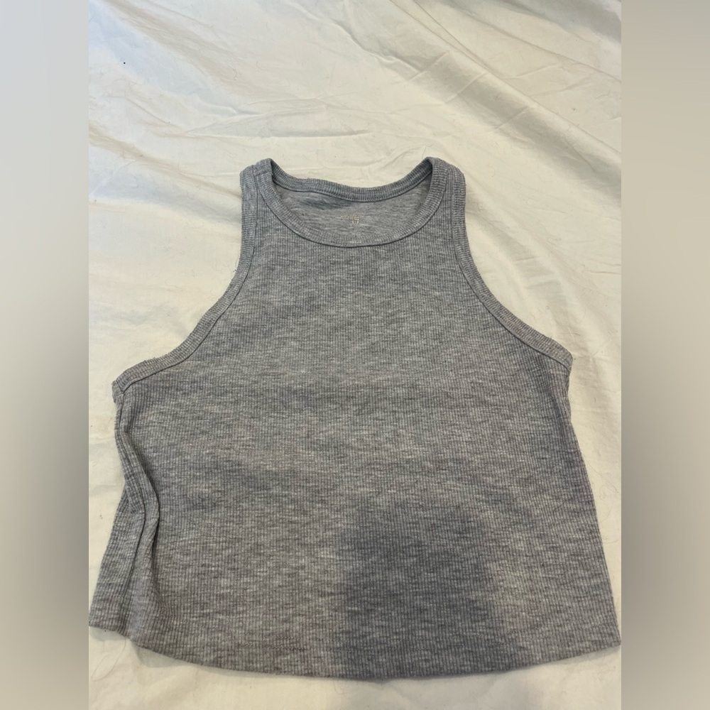 Gray Sleeveless Women's Top offline by aerie